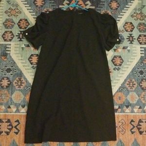 Zara black knee-length dress